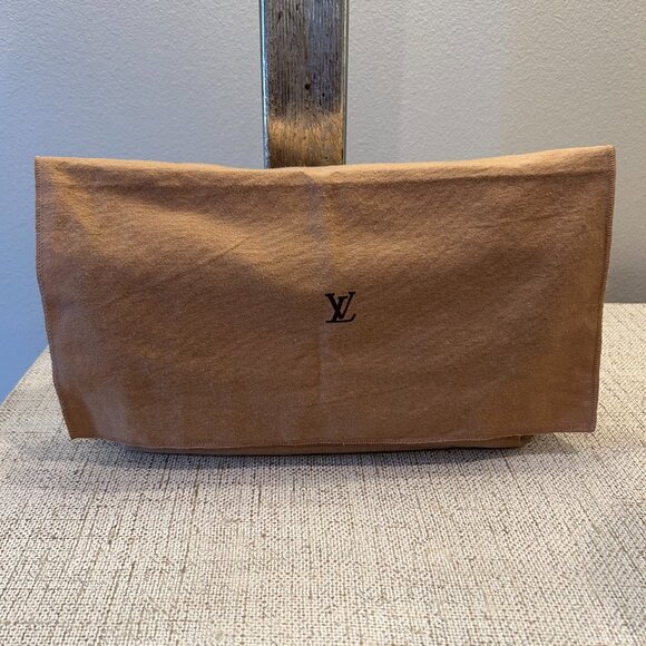 Authentic Louis Vuitton Monogram Pochette Dame GM Brown Canvas Clutch - Picture 13 of 13